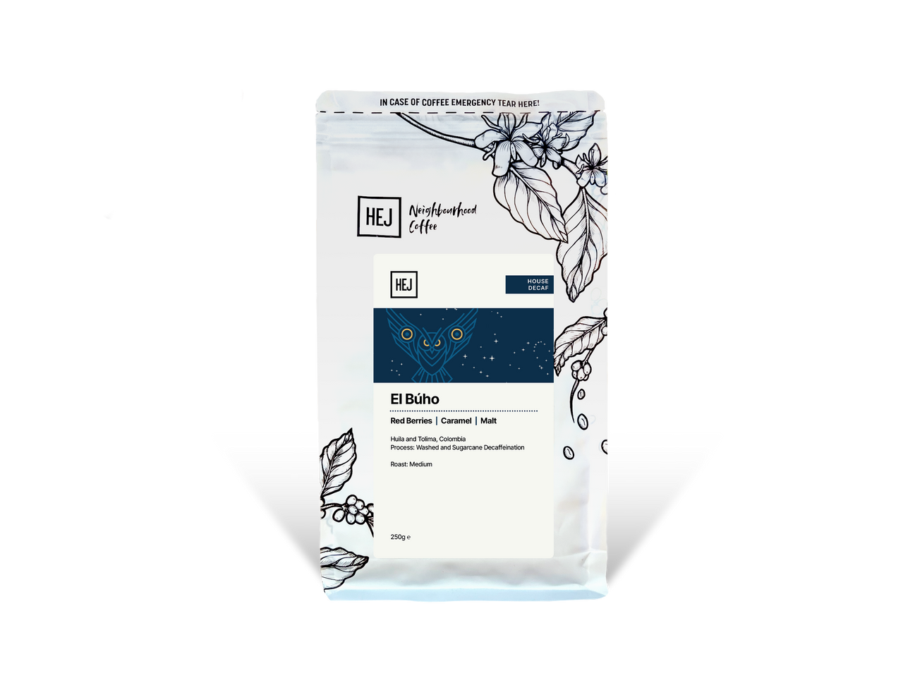 El Búho Sugarcane Decaf